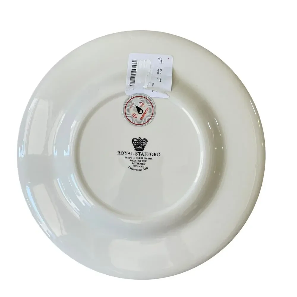 Royal Stafford Thanksgiving Capercaillie Dinner Plates 11in Porcelain Set of 4